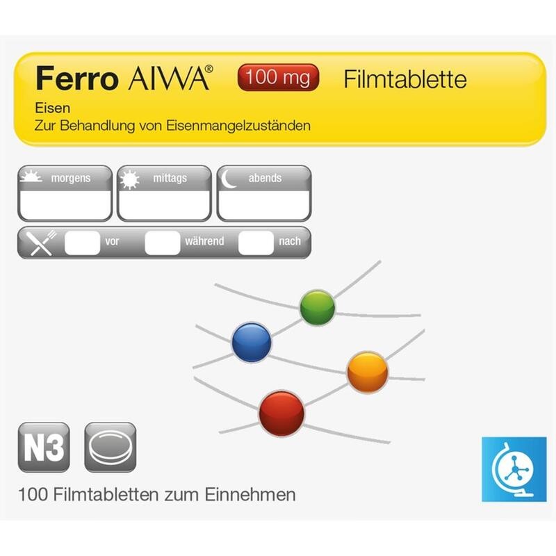 FERRO AIWA 100 mg Filmtabletten