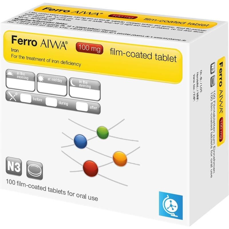FERRO AIWA 100 mg Filmtabletten