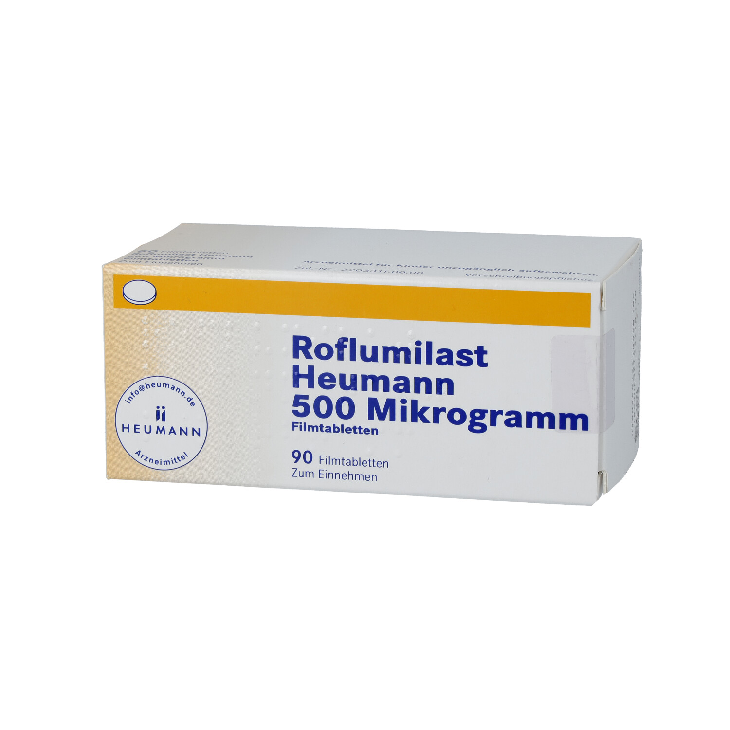 ROFLUMILAST Heumann 500 Mikrogramm Filmtabletten