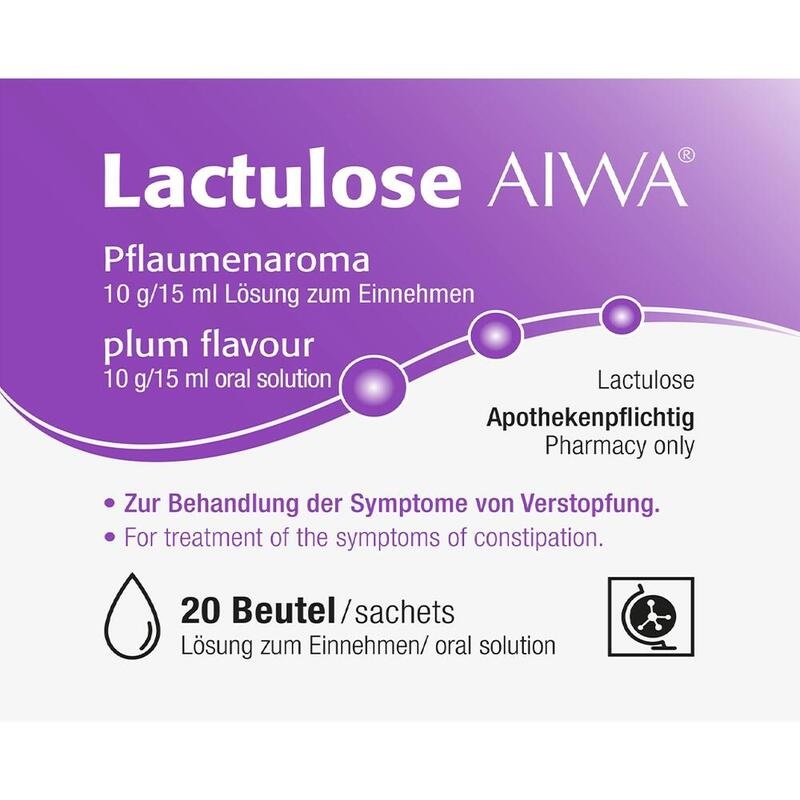 LACTULOSE AIWA Pflaumenaroma 10 g/15 ml Lsg.z.Einn