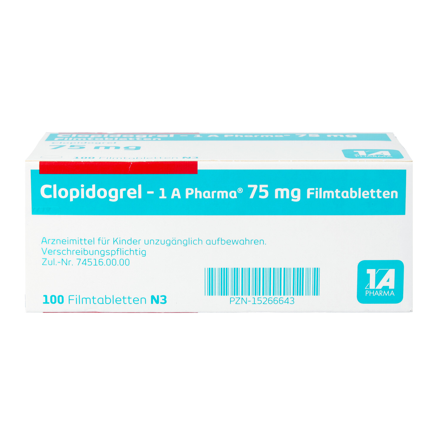 CLOPIDOGREL-1A Pharma 75 mg Filmtabletten