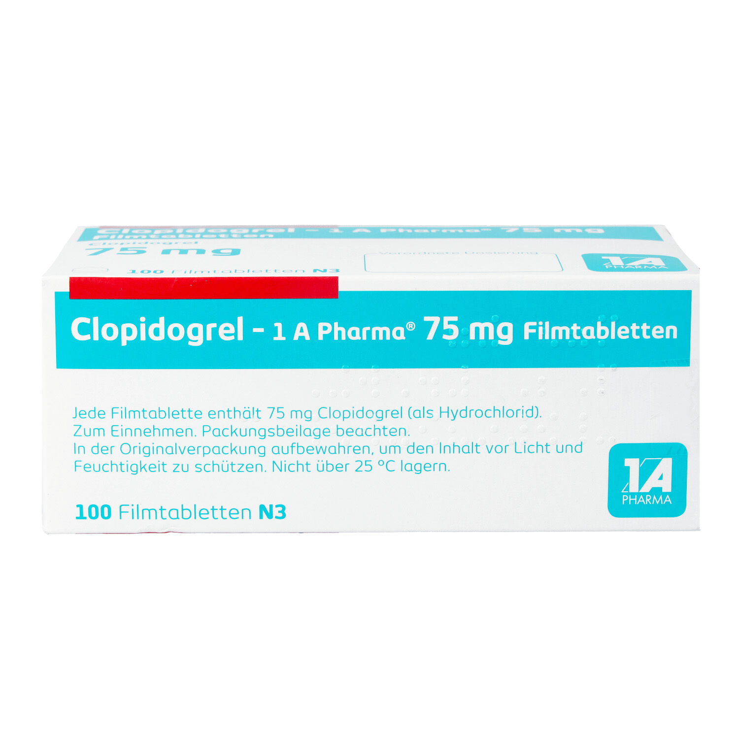 CLOPIDOGREL-1A Pharma 75 mg Filmtabletten