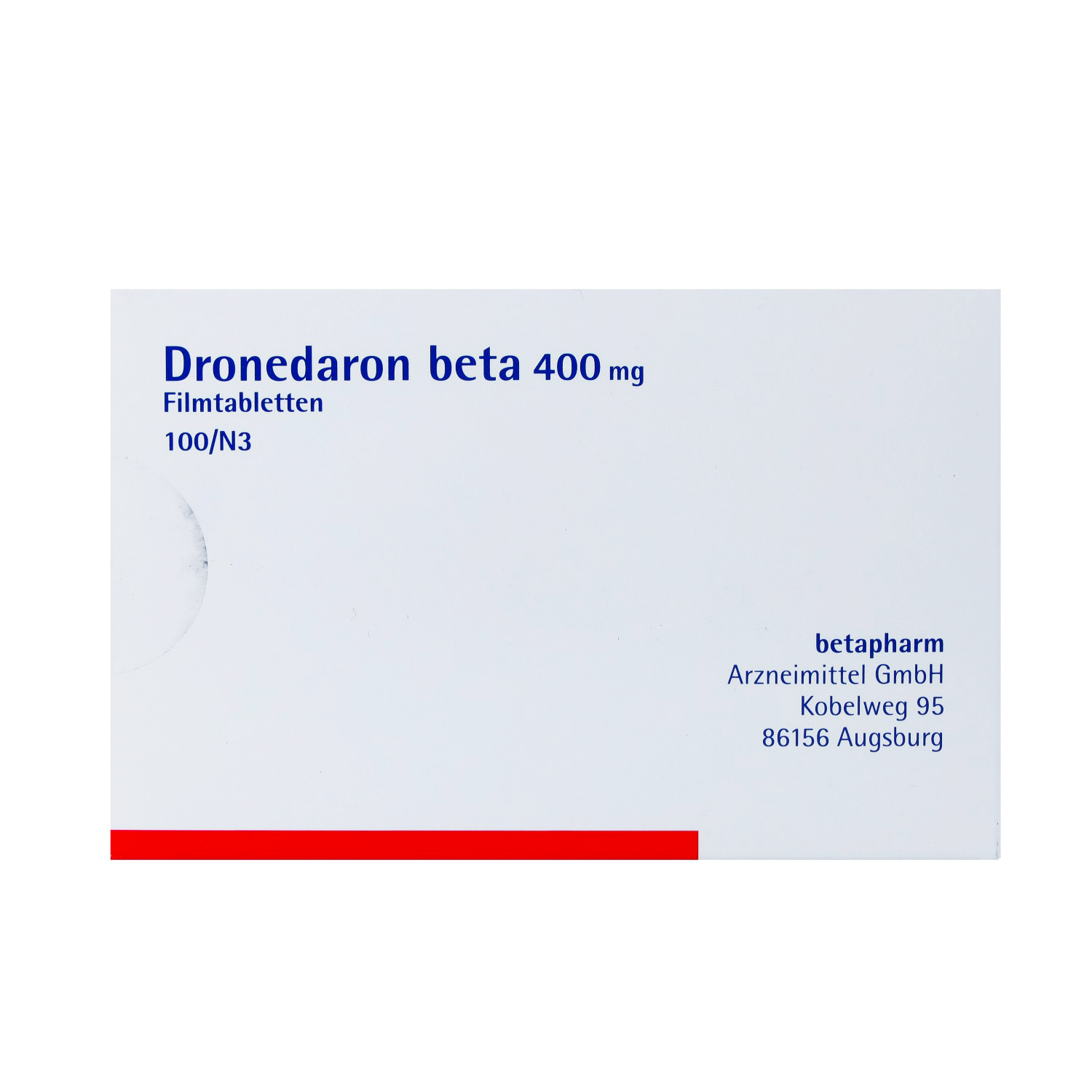 DRONEDARON beta 400 mg Filmtabletten