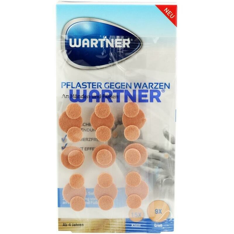 WARTNER Pflaster gegen Warzen