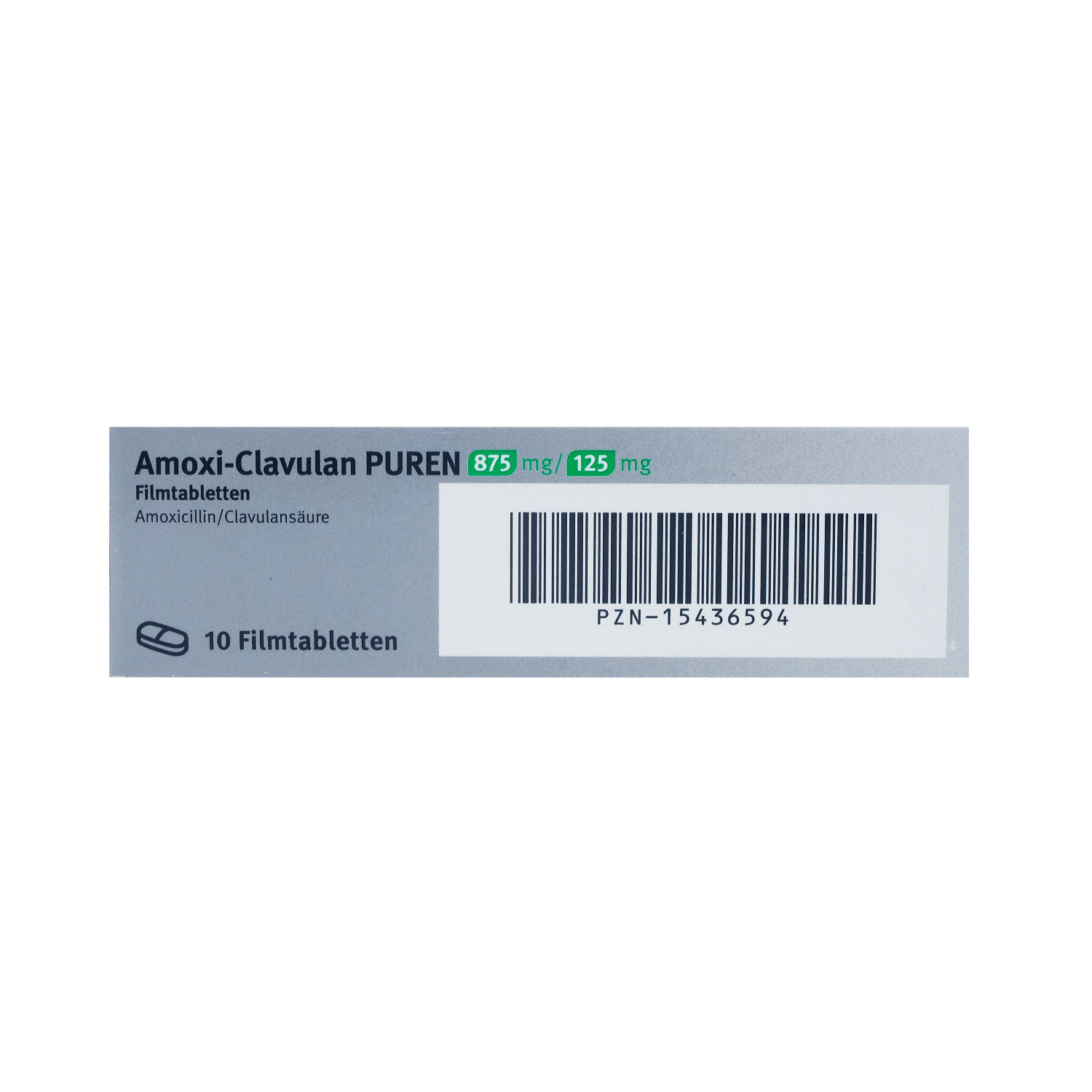 AMOXI-CLAVULAN PUREN 875 mg/125 mg Filmtabletten