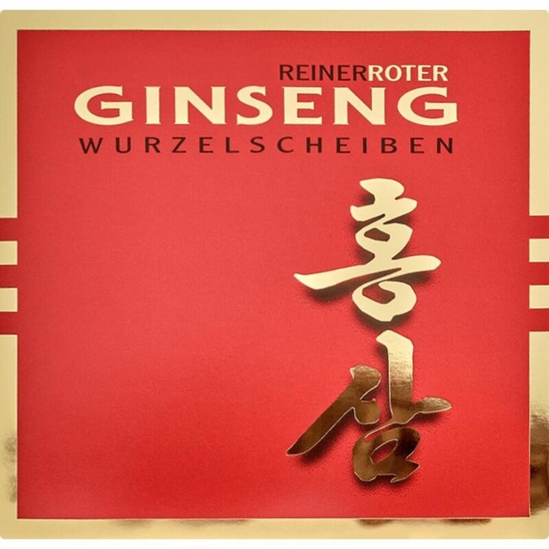 ROTER GINSENG Wurzelscheiben