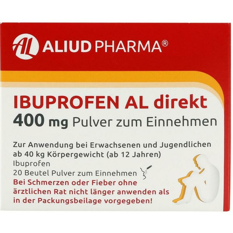 IBUPROFEN AL direkt 400 mg Pulver zum Einnehmen