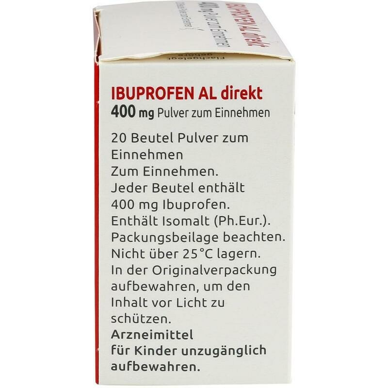 IBUPROFEN AL direkt 400 mg Pulver zum Einnehmen