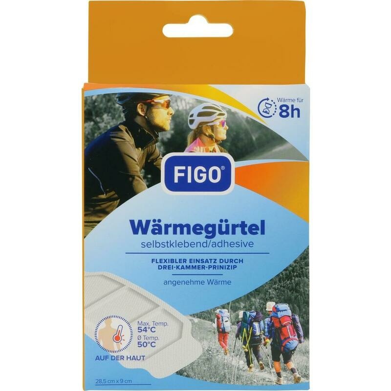 FIGO Wärmegürtel 8 h selbstklebend 9x28,5cm