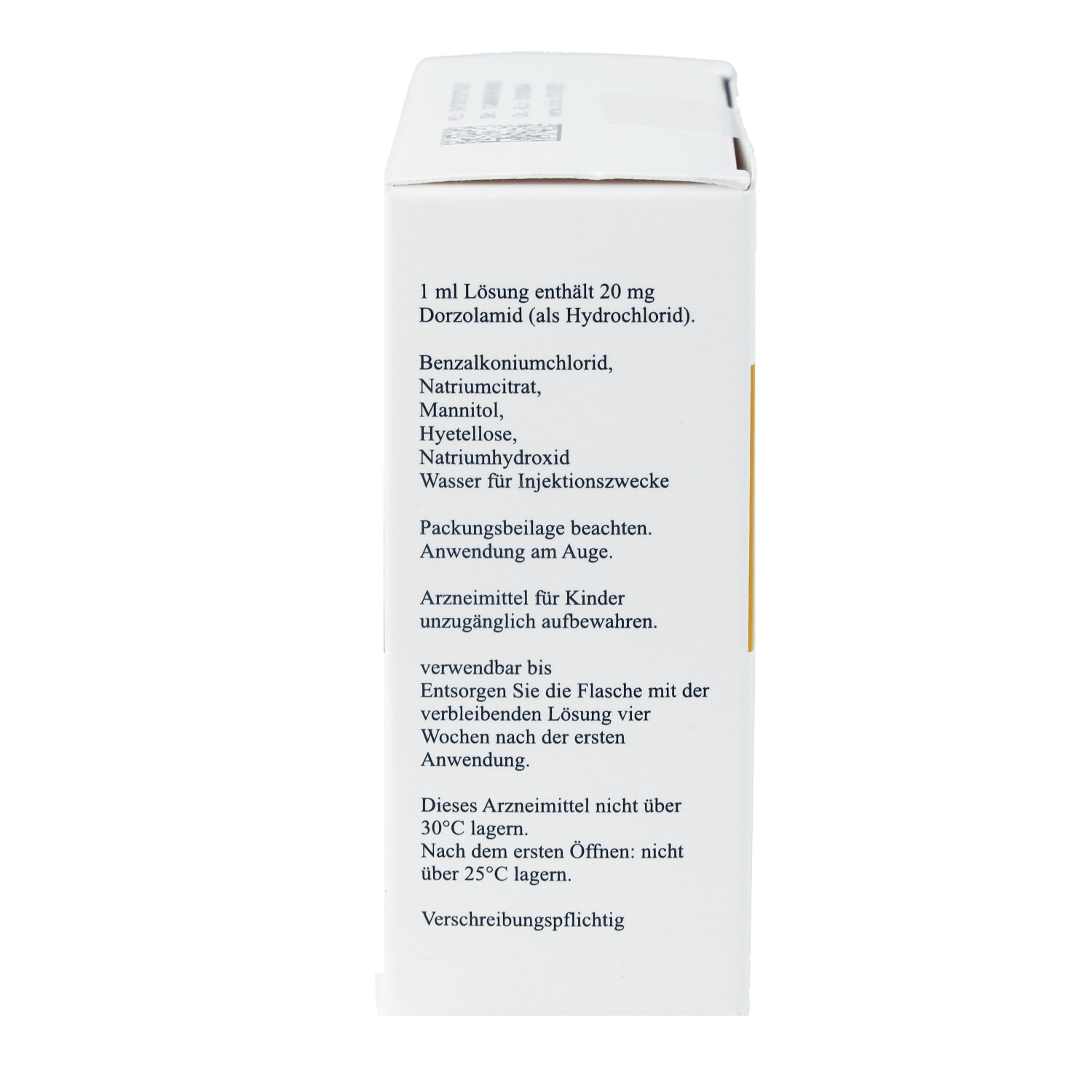 DORZOLAMID Micro Labs 20 mg/ml Augentropfen
