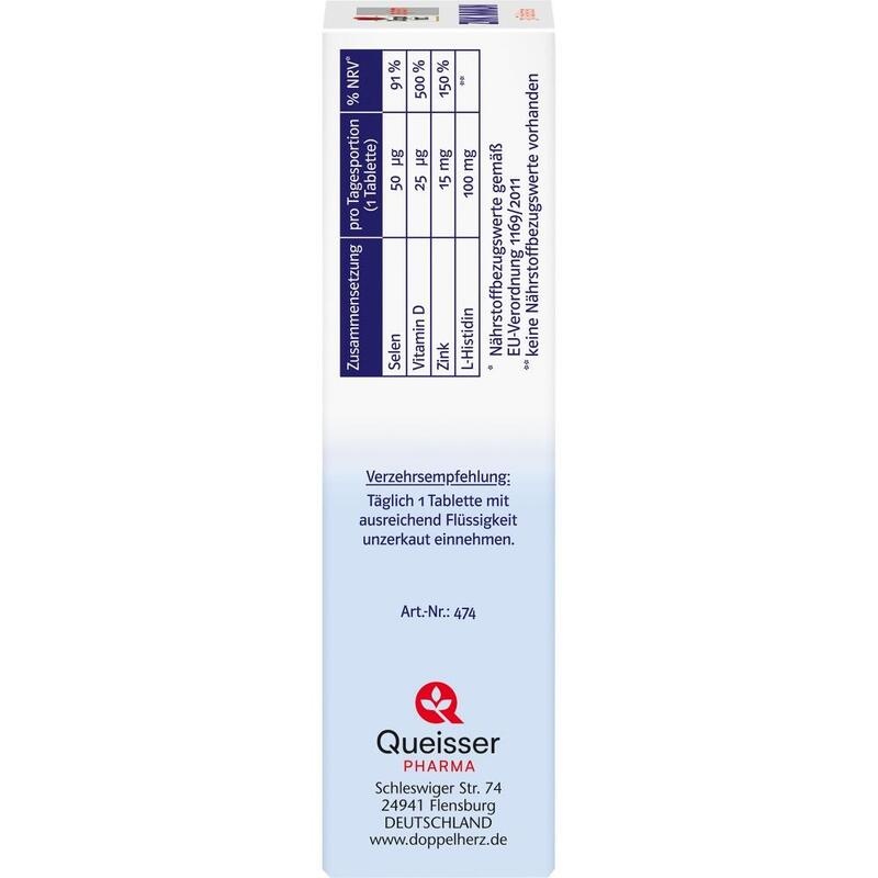DOPPELHERZ Zink Immun Depot system Tabletten
