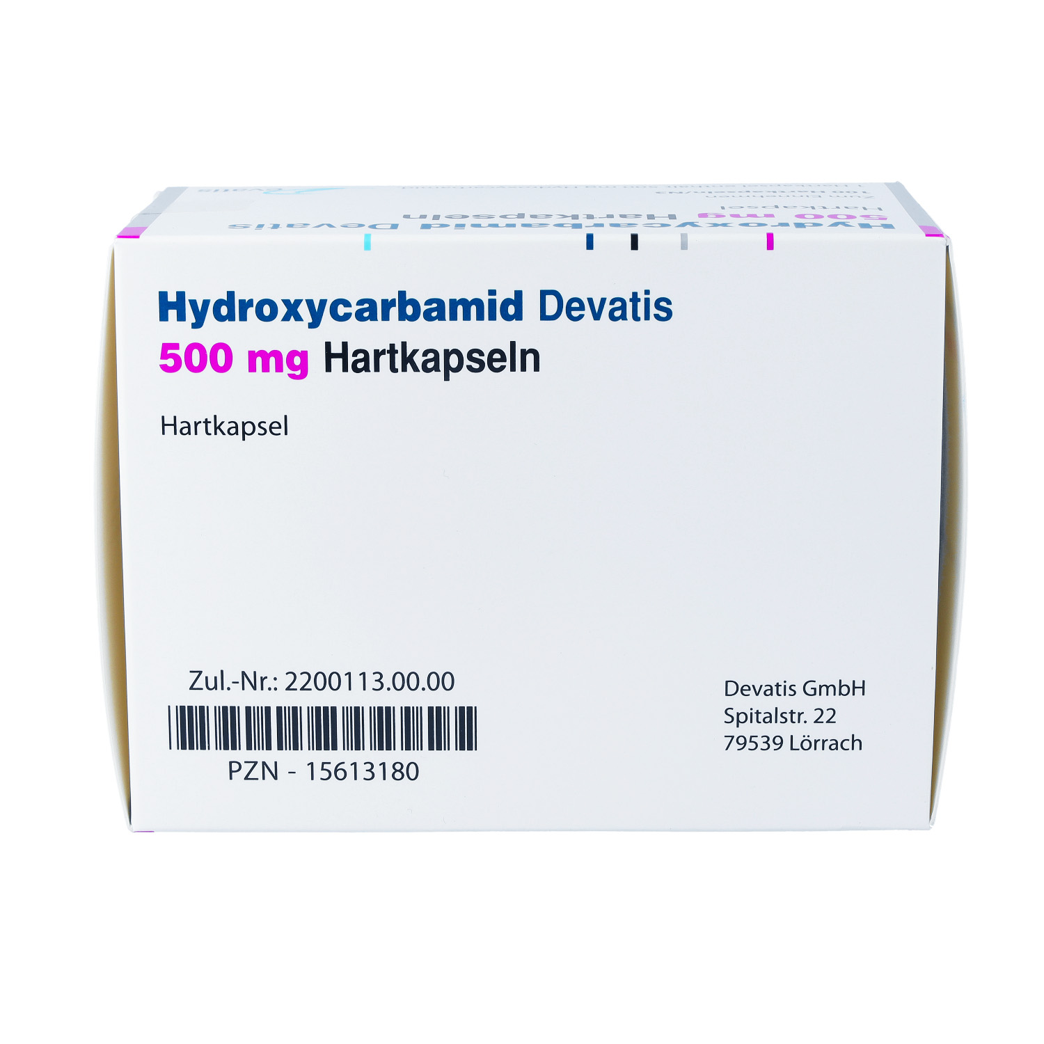 HYDROXYCARBAMID Devatis 500 mg Hartkapseln