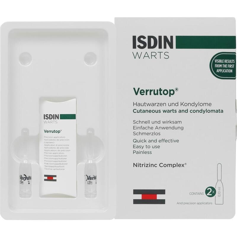 ISDIN Verrutop Warzen Ampullen