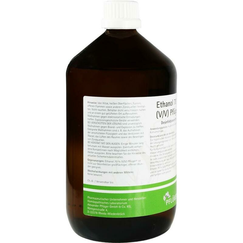 DESINFEKTIONSMITTEL Ethanol 70% V/V Pflüger