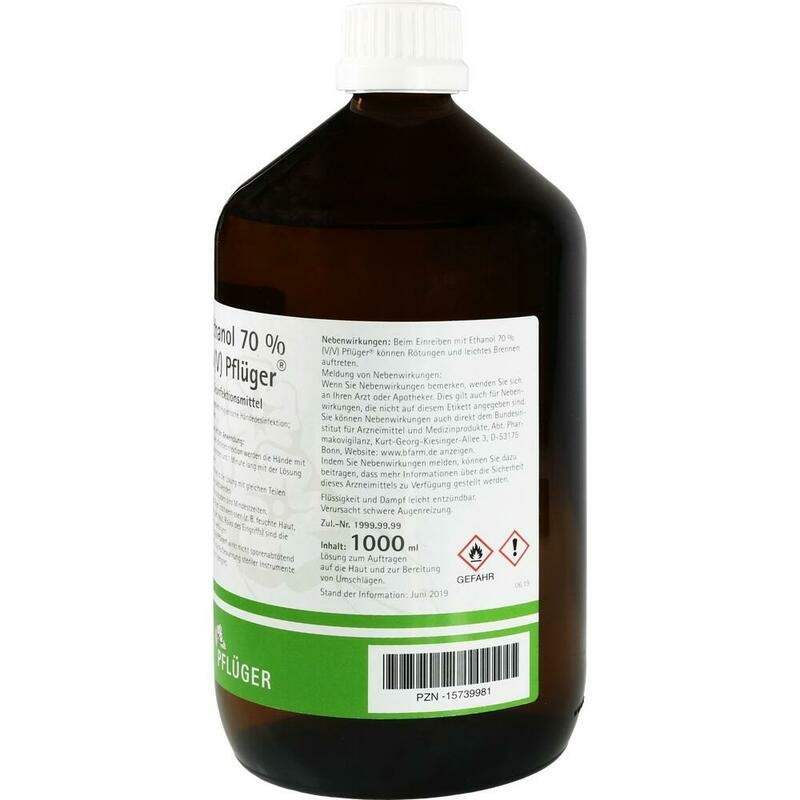 DESINFEKTIONSMITTEL Ethanol 70% V/V Pflüger