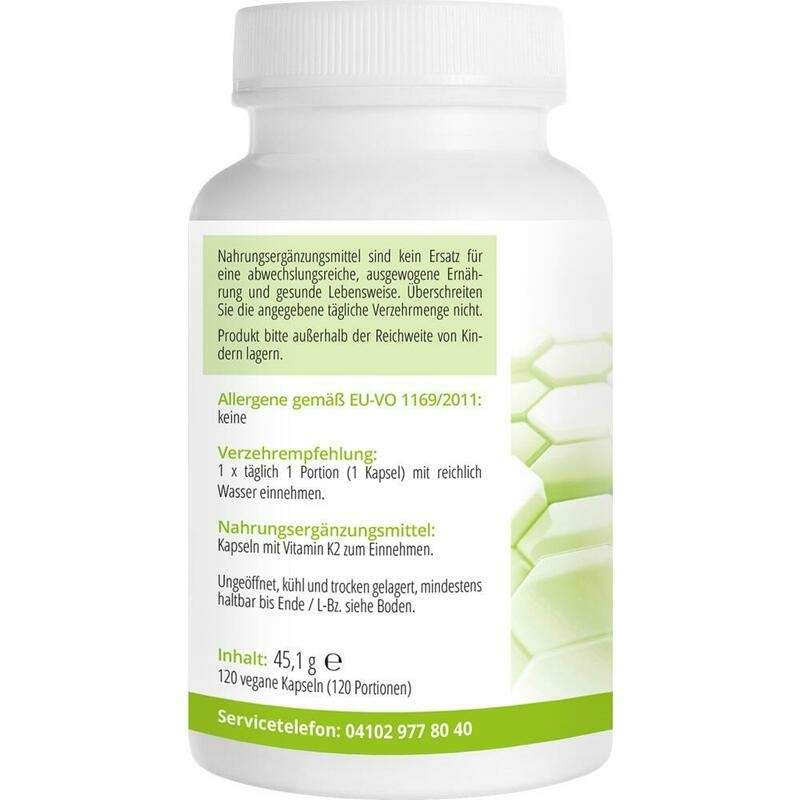 APORTHA Vitamin MK-7 Vitamin K2-MK-7 200 μg Kaps.