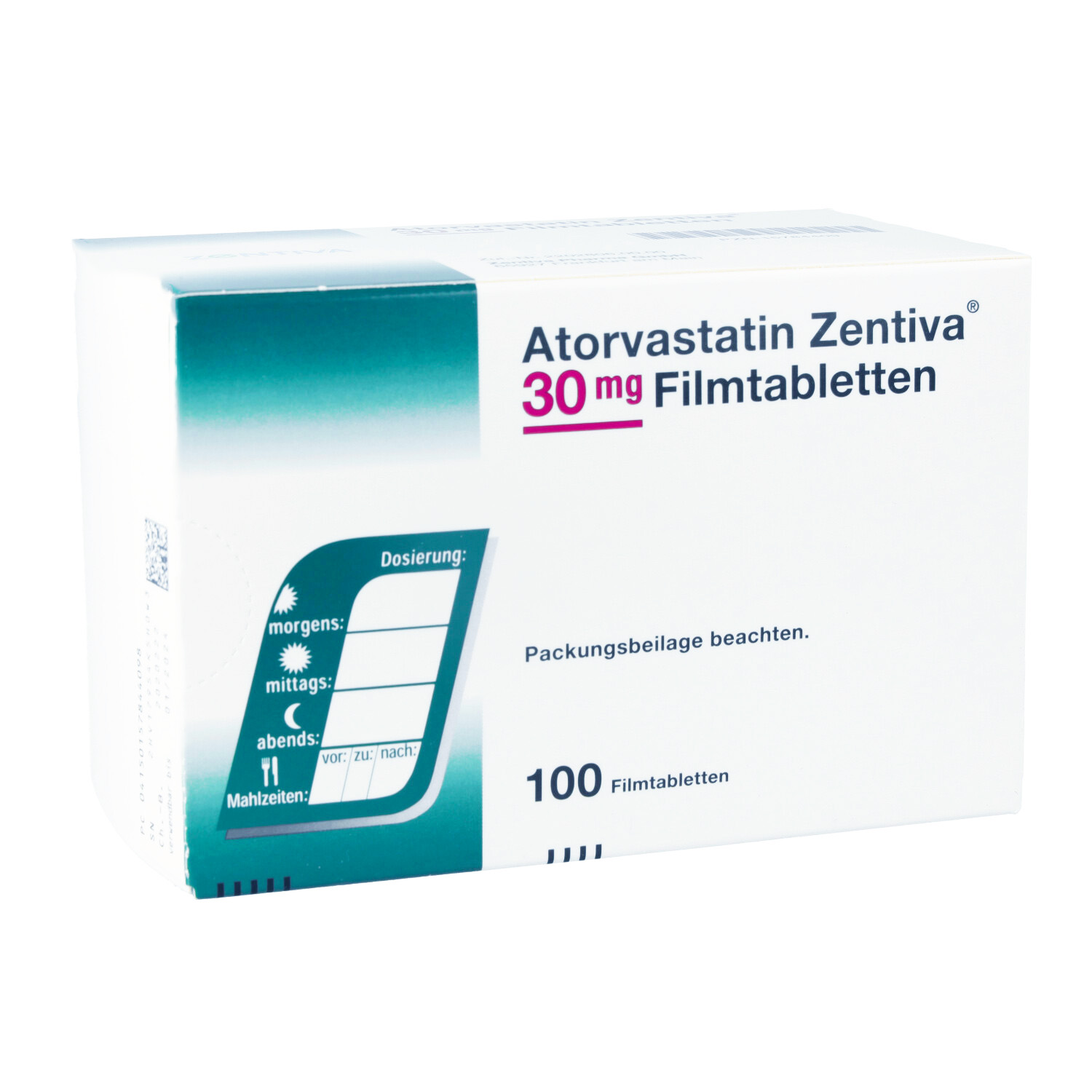 ATORVASTATIN Zentiva 30 mg Filmtabletten