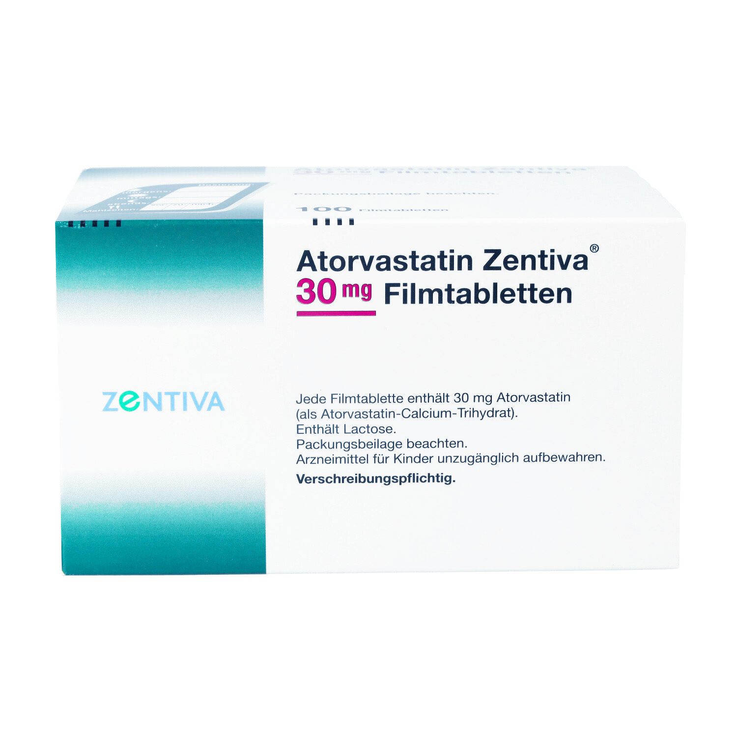 ATORVASTATIN Zentiva 30 mg Filmtabletten