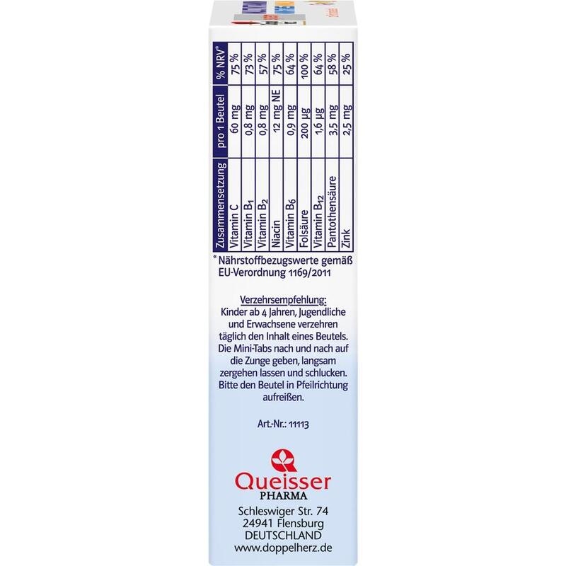 DOPPELHERZ Multivitamin Mini-Tabs family system