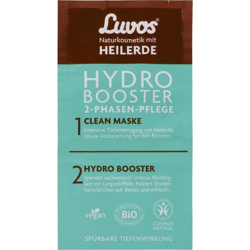 LUVOS Heilerde Hydro Booster&Clean Maske 2+7,5ml