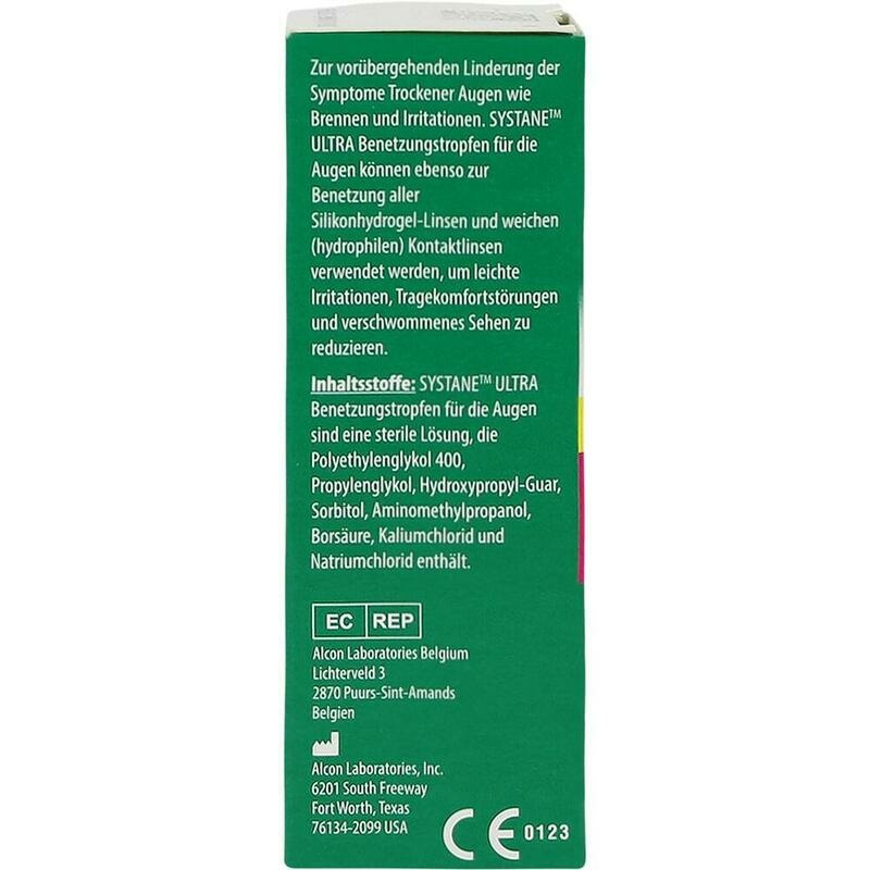 SYSTANE ULTRA Benetzungstr.f.d.Aug.o.Konserv.