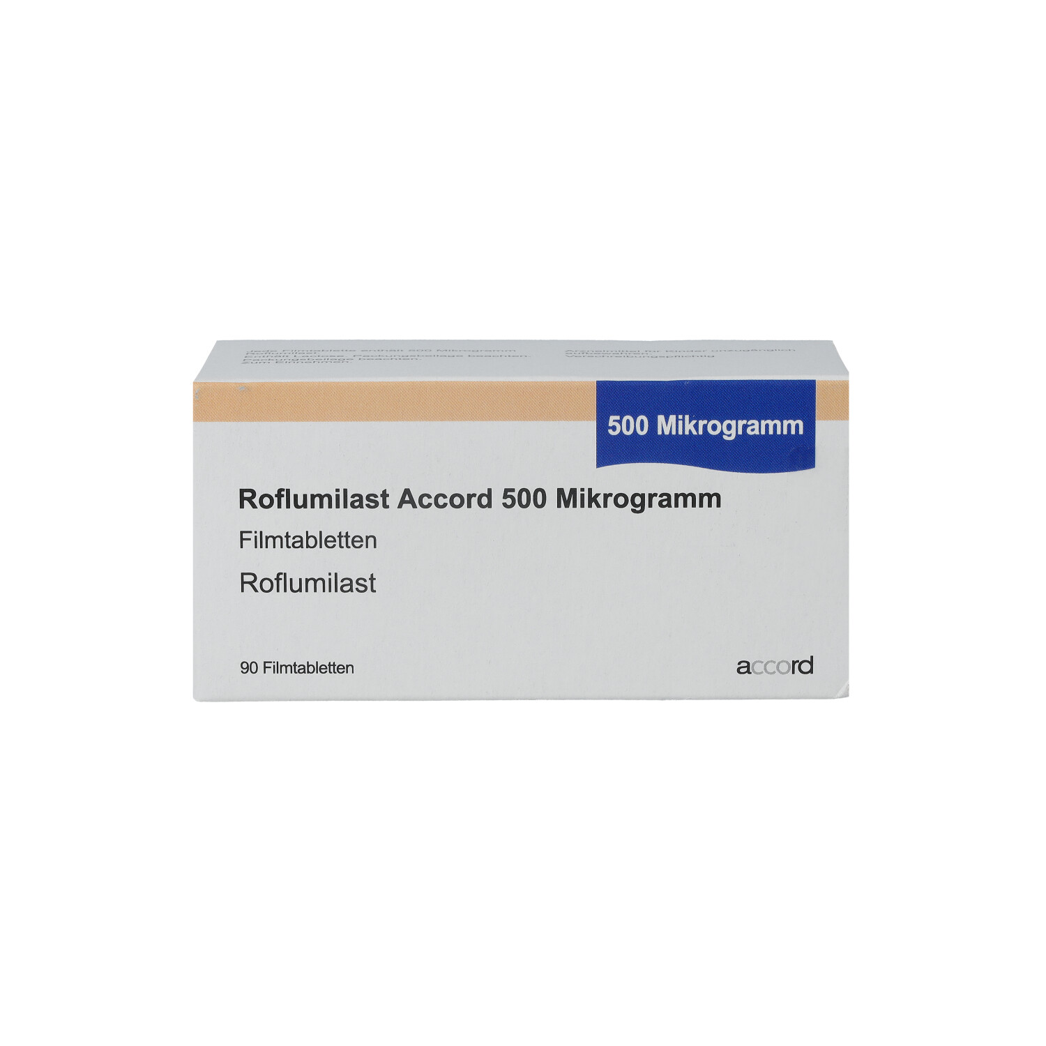 ROFLUMILAST Accord 500 Mikrogramm Filmtabletten