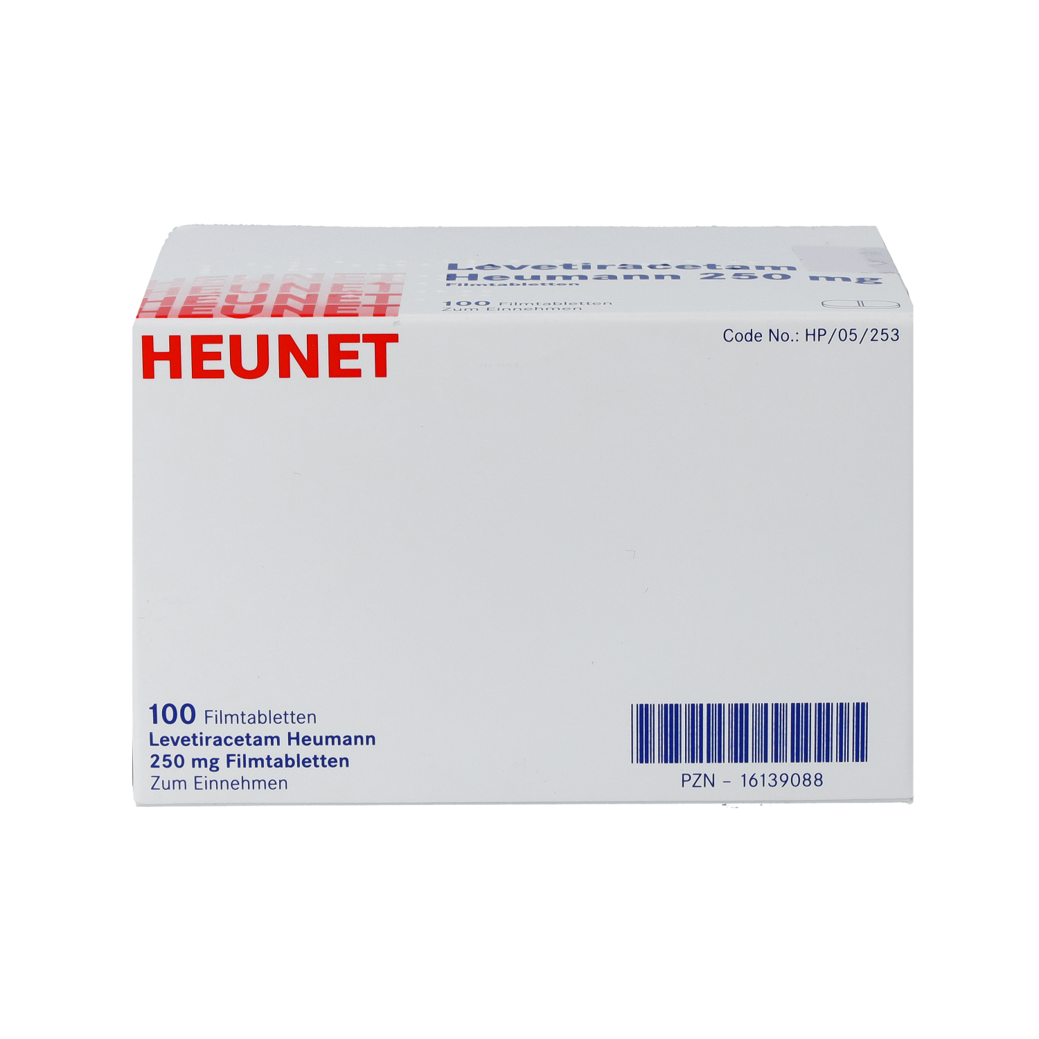 LEVETIRACETAM Heumann 250 mg Filmtabletten NET