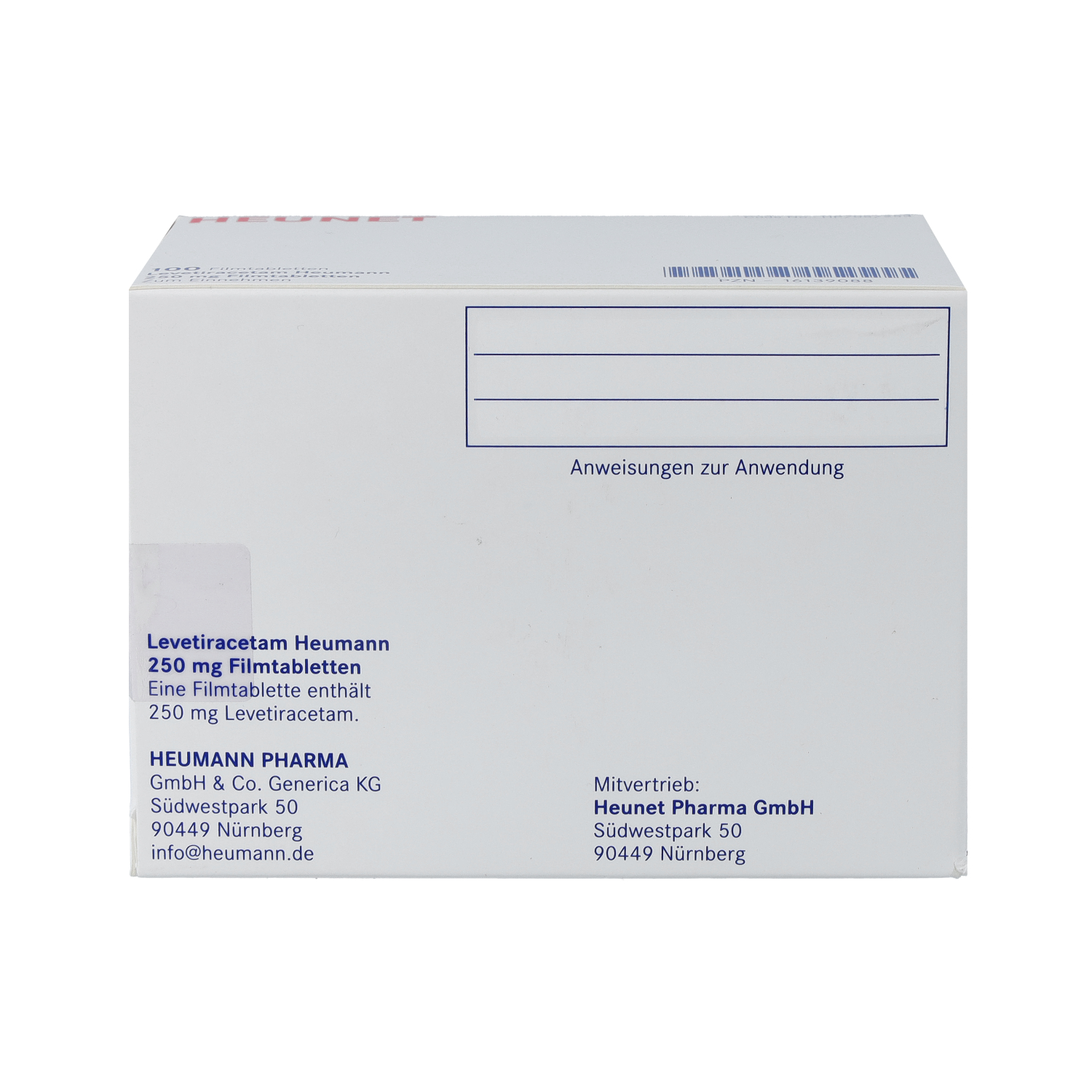 LEVETIRACETAM Heumann 250 mg Filmtabletten NET