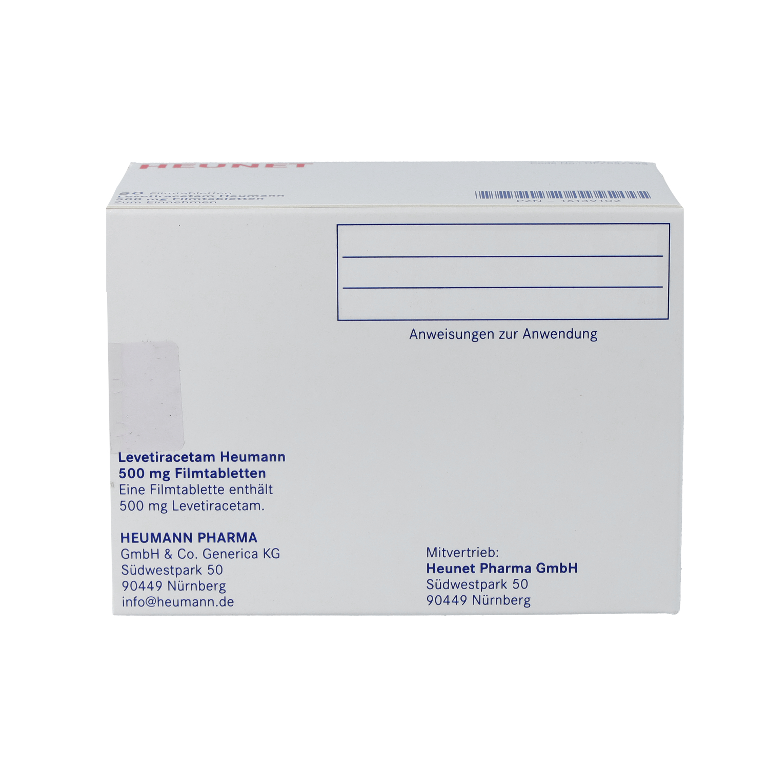 LEVETIRACETAM Heumann 500 mg Filmtabletten NET