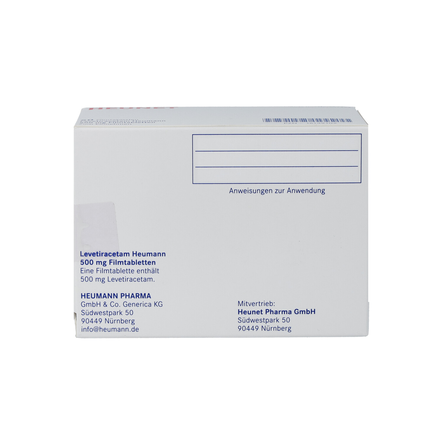 LEVETIRACETAM Heumann 500 mg Filmtabletten NET