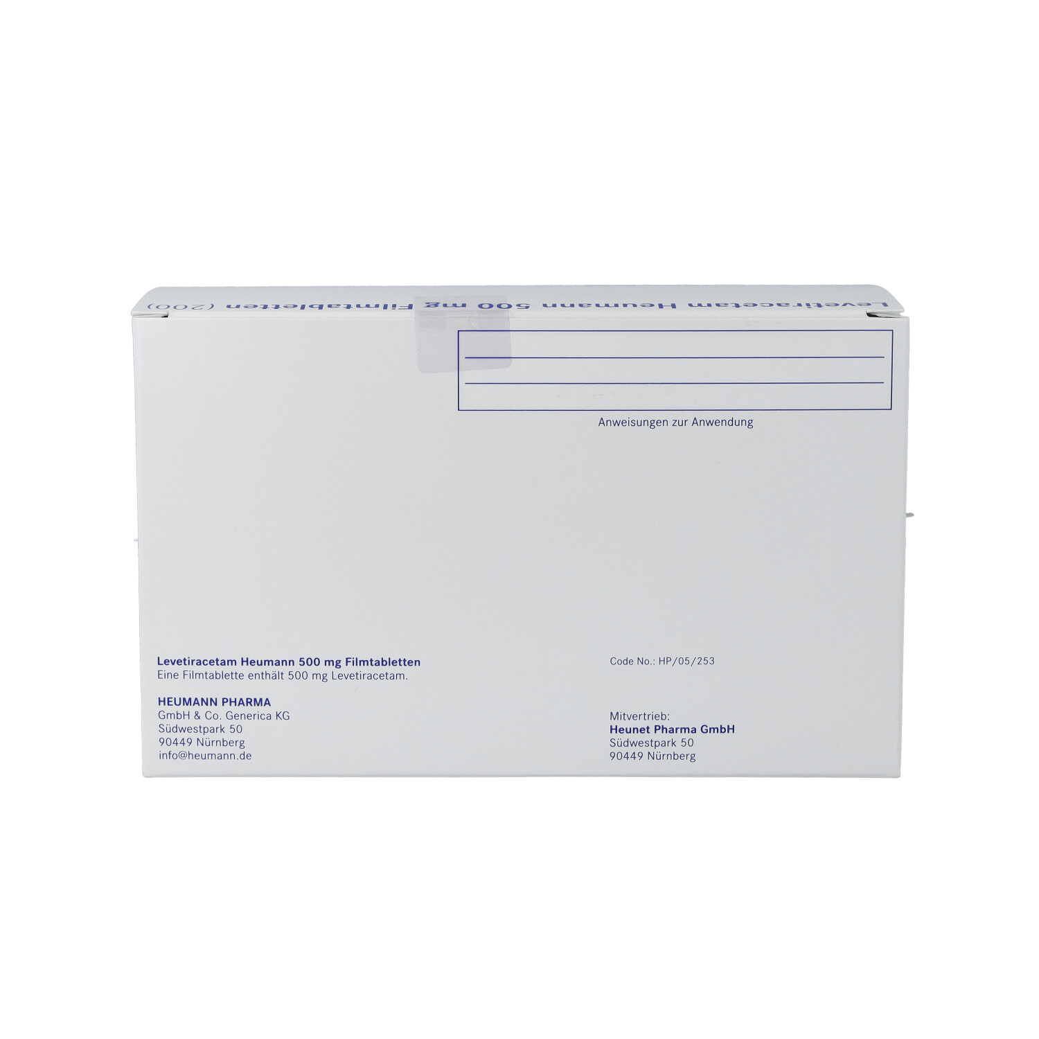 LEVETIRACETAM Heumann 500 mg Filmtabletten NET