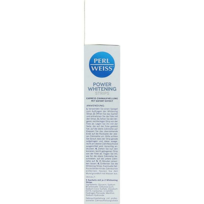 PERLWEISS Power whitening Strips