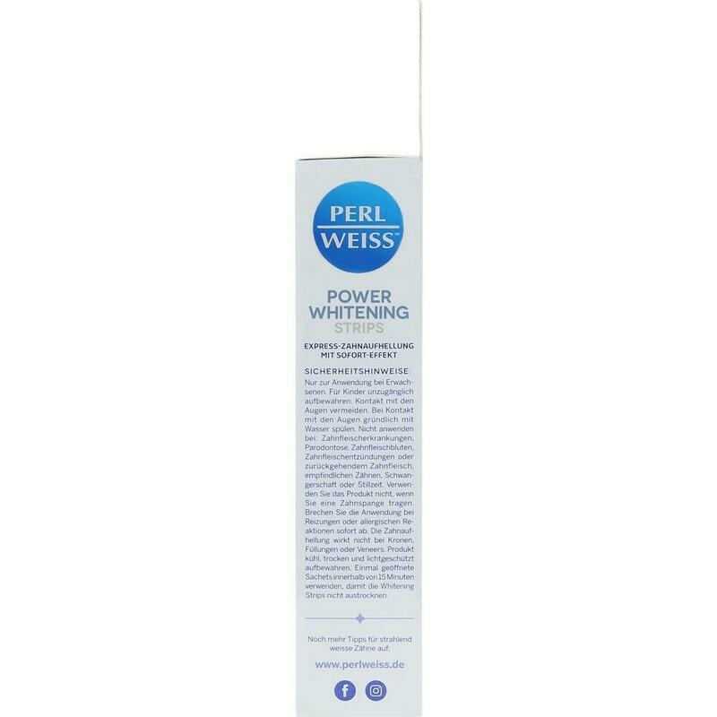 PERLWEISS Power whitening Strips