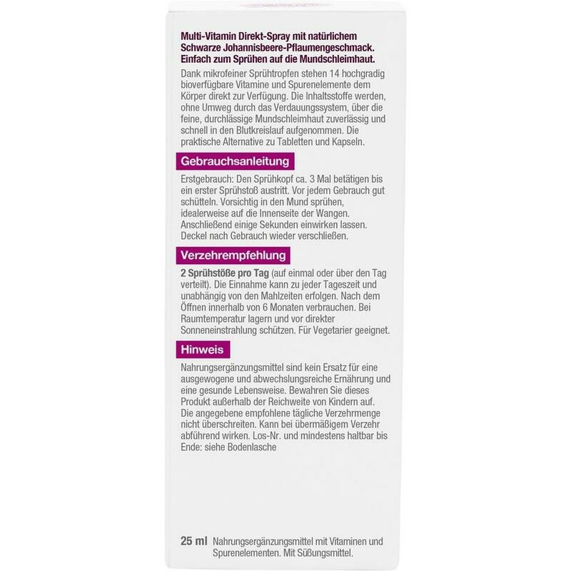 BETTERYOU MultiVit Direkt-Spray
