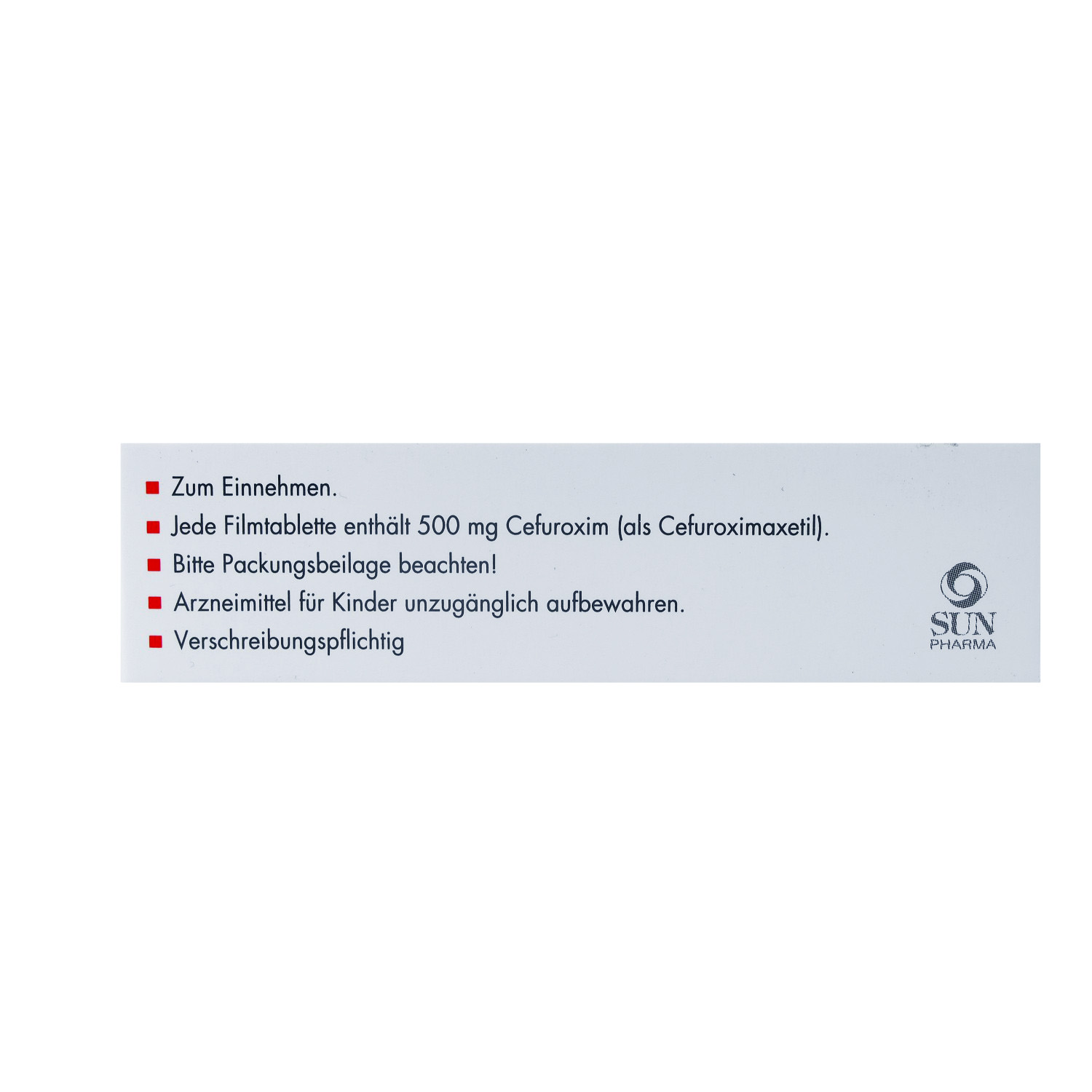 CEFUROX BASICS 500 mg Filmtabletten SUN