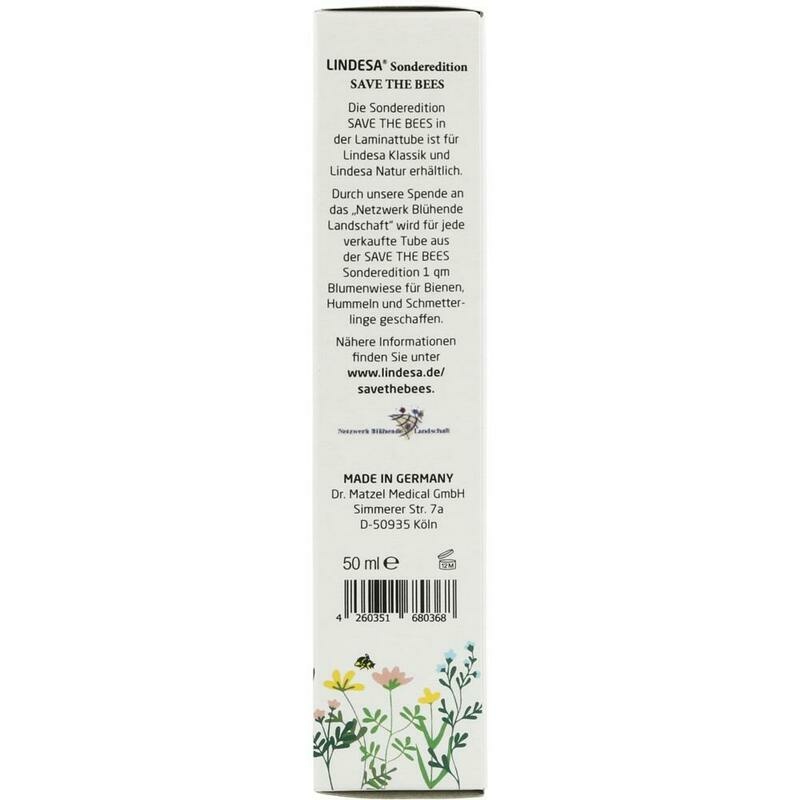 LINDESA Save the Bees klassik Hautsch.-u.Pflegecre