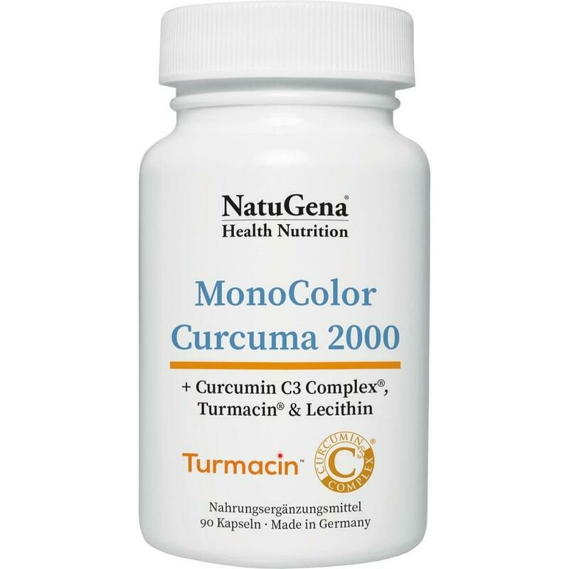 MONOCOLOR Curcuma 2000 Kapseln