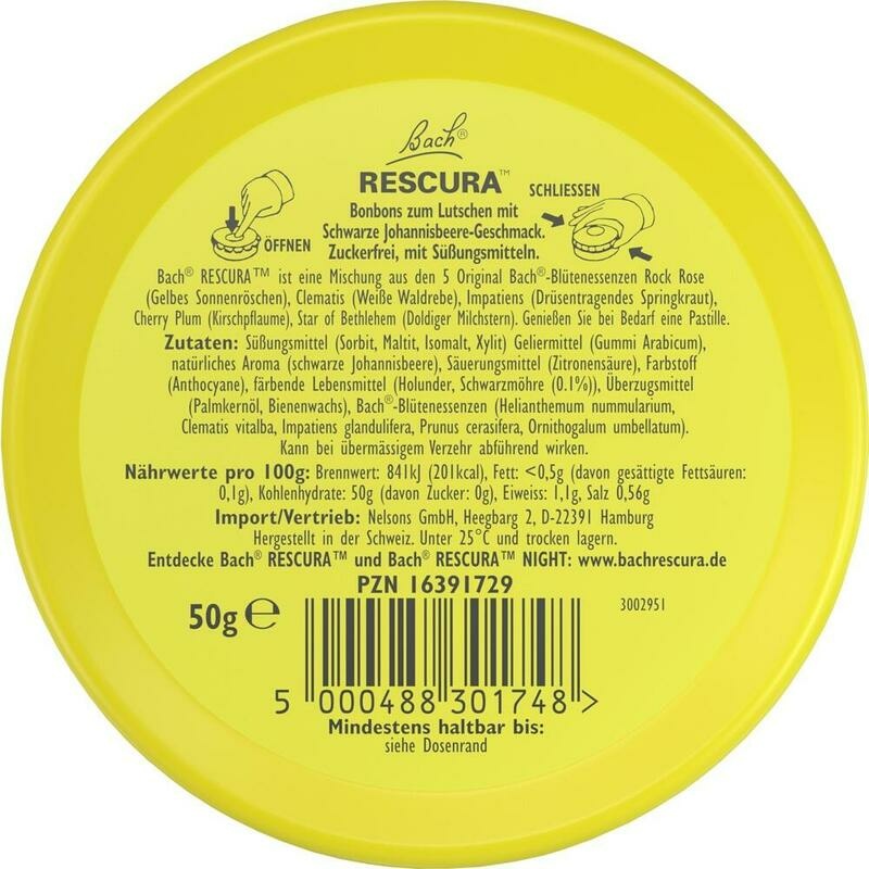BACHBLÜTEN Original Rescura Past.schw.Johannisb.
