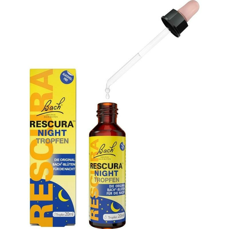 BACHBLÜTEN Original Rescura Night Tropfen alk.frei