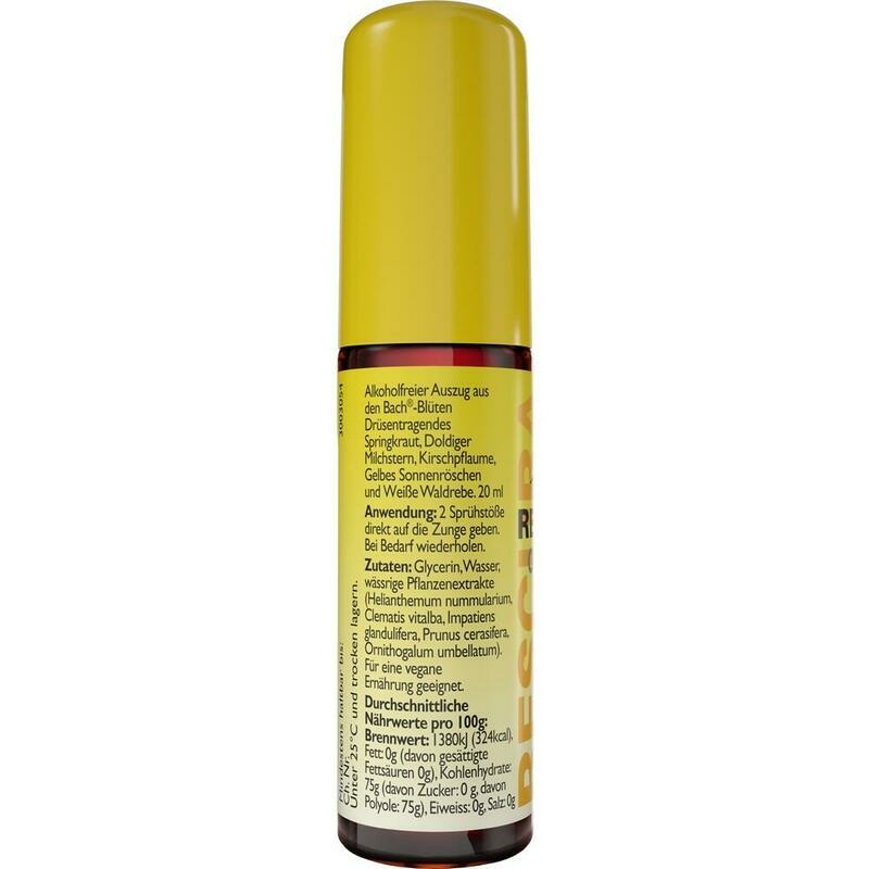 BACHBLÜTEN Original Rescura Spray alkoholfrei
