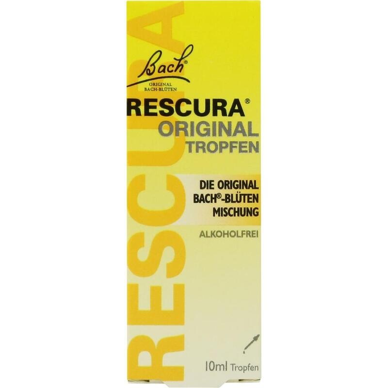 BACHBLÜTEN Original Rescura Tropfen alkoholfrei