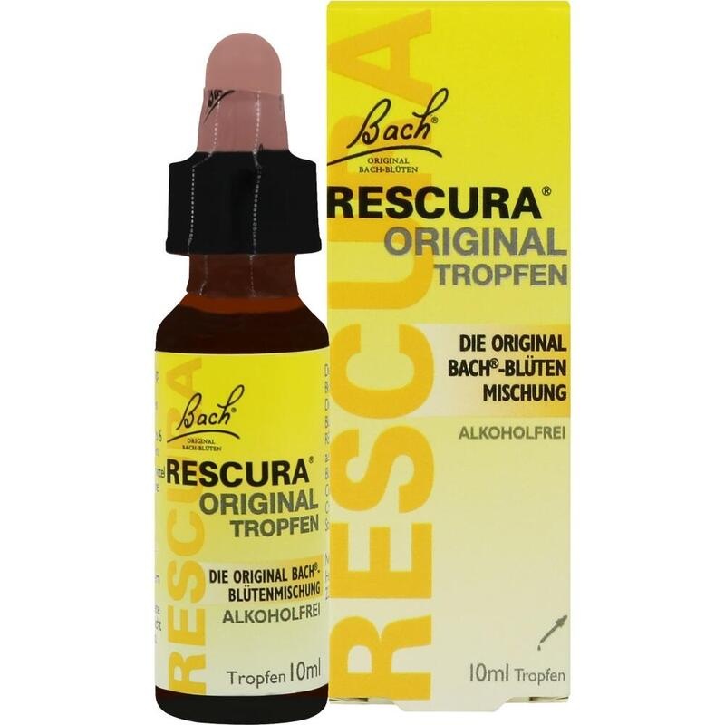 BACHBLÜTEN Original Rescura Tropfen alkoholfrei