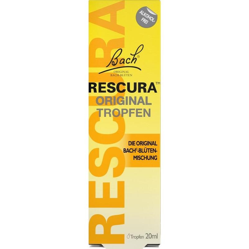 BACHBLÜTEN Original Rescura Tropfen alkoholfrei