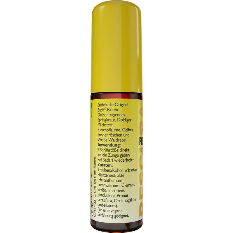 BACHBLÜTEN Original Rescura Spray m.Alkohol
