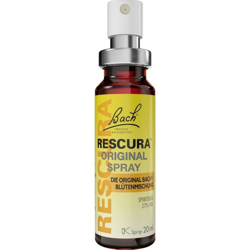 BACHBLÜTEN Original Rescura Spray m.Alkohol