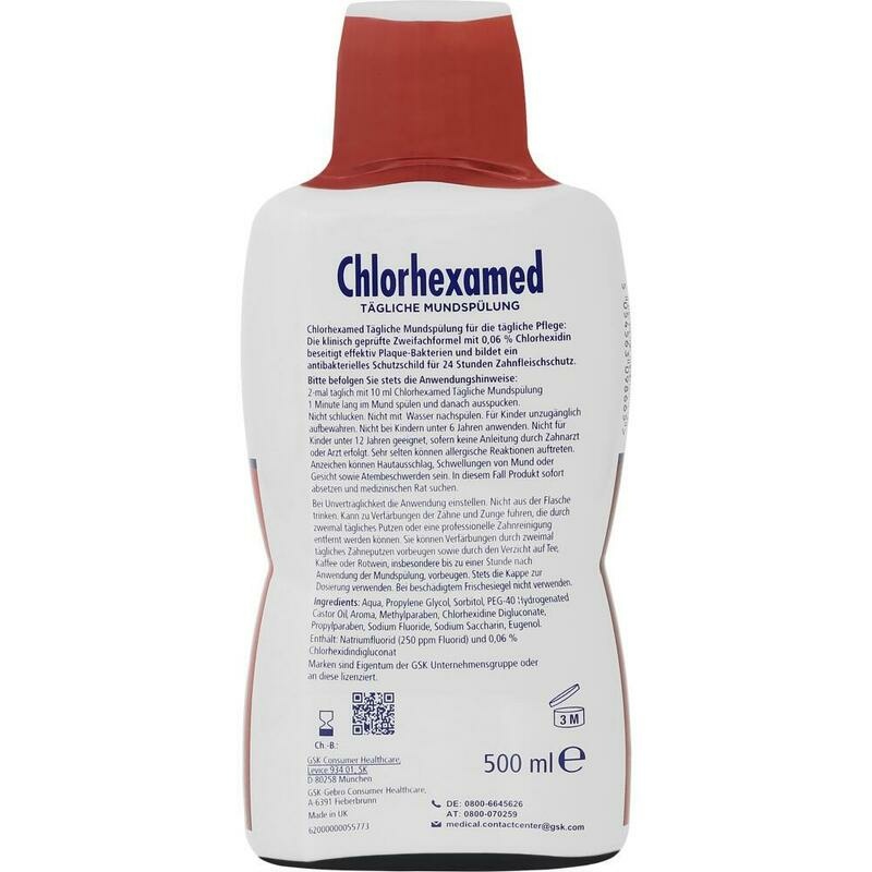 CHLORHEXAMED tägliche Mundspülung 0,06%
