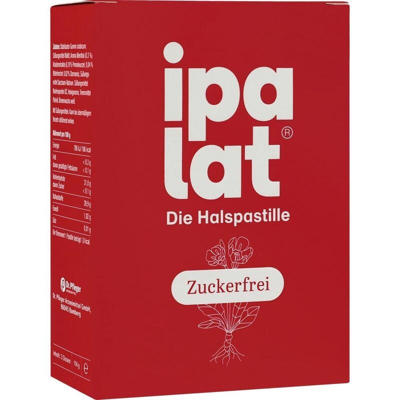 IPALAT Halspastillen zuckerfrei