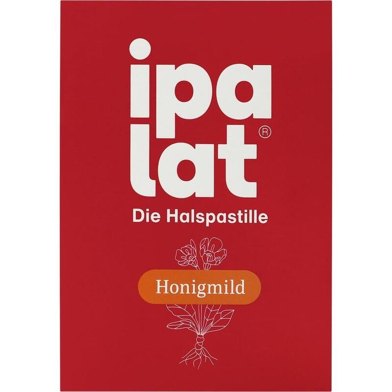 IPALAT Halspastillen honigmild o.Menthol zuckerfr.