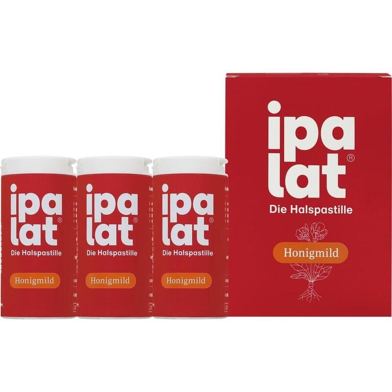 IPALAT Halspastillen honigmild o.Menthol zuckerfr.