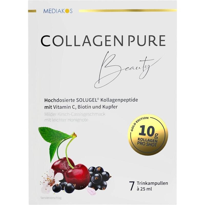 COLLAGEN PURE Beauty 10 g Kollagen hochdos.Gold